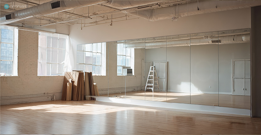 dance studio mirrors